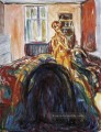 Selbstporträt in der Augenkrankheit i 1930 Edvard Munch